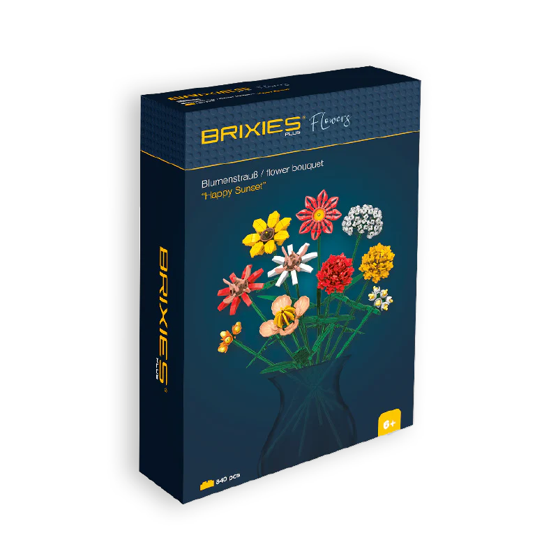 BRIXIES Plus® 222.104 Blumenstrauß Happy Sunset
