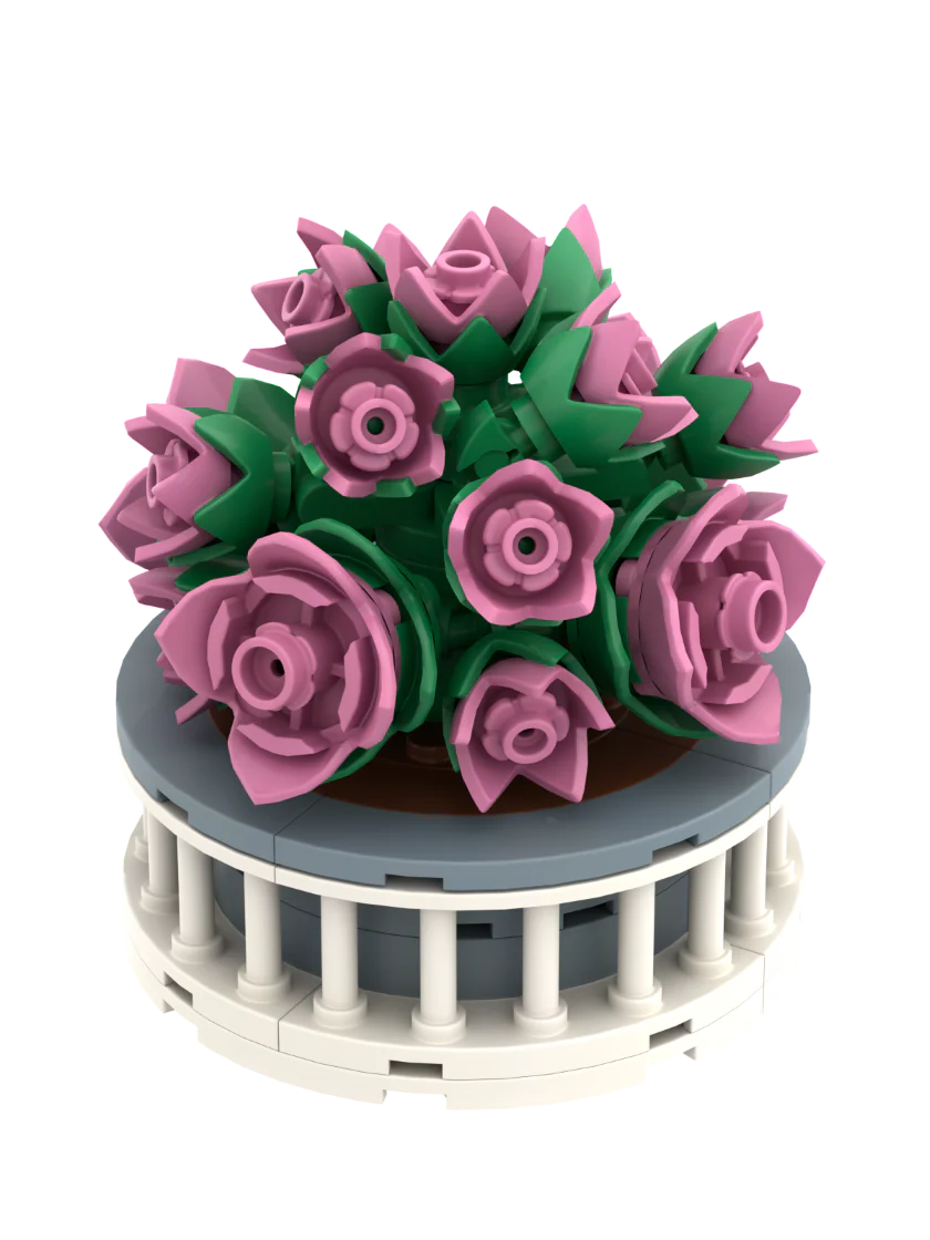 BRIXIES Plus® 222.168 Mini Blume "Flower Charm"