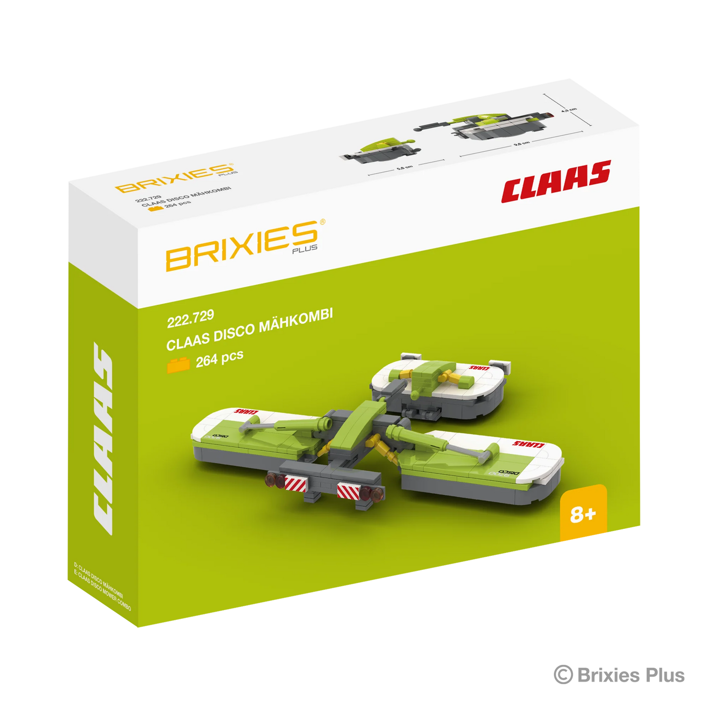 BRIXIES Plus® 222.729 CLAAS DISCO Mähkombi