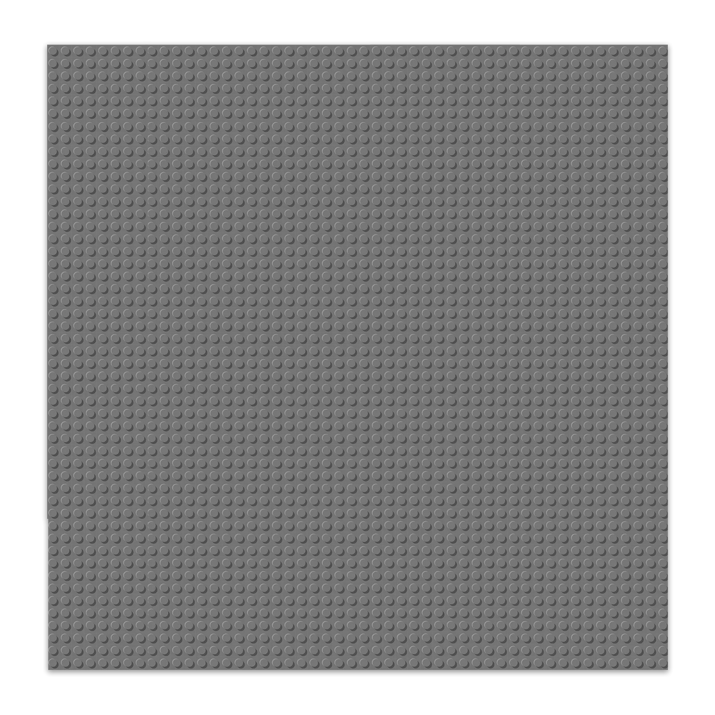 BRIXIES Plus® Basis Platte Grau 50 x 50