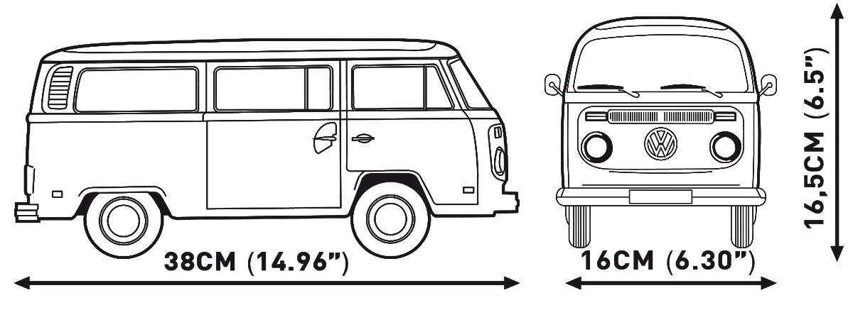 COBI® 24362 Volkswagen T2b Bus
