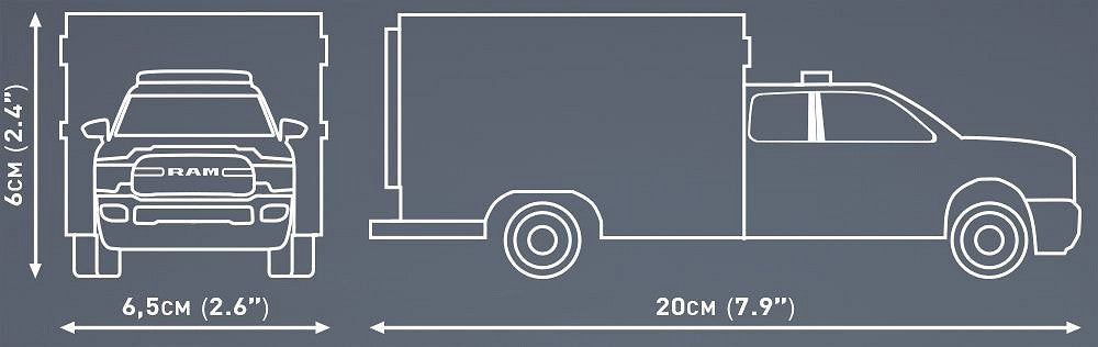 COBI® 24609 RAM 3500 - Ambulance