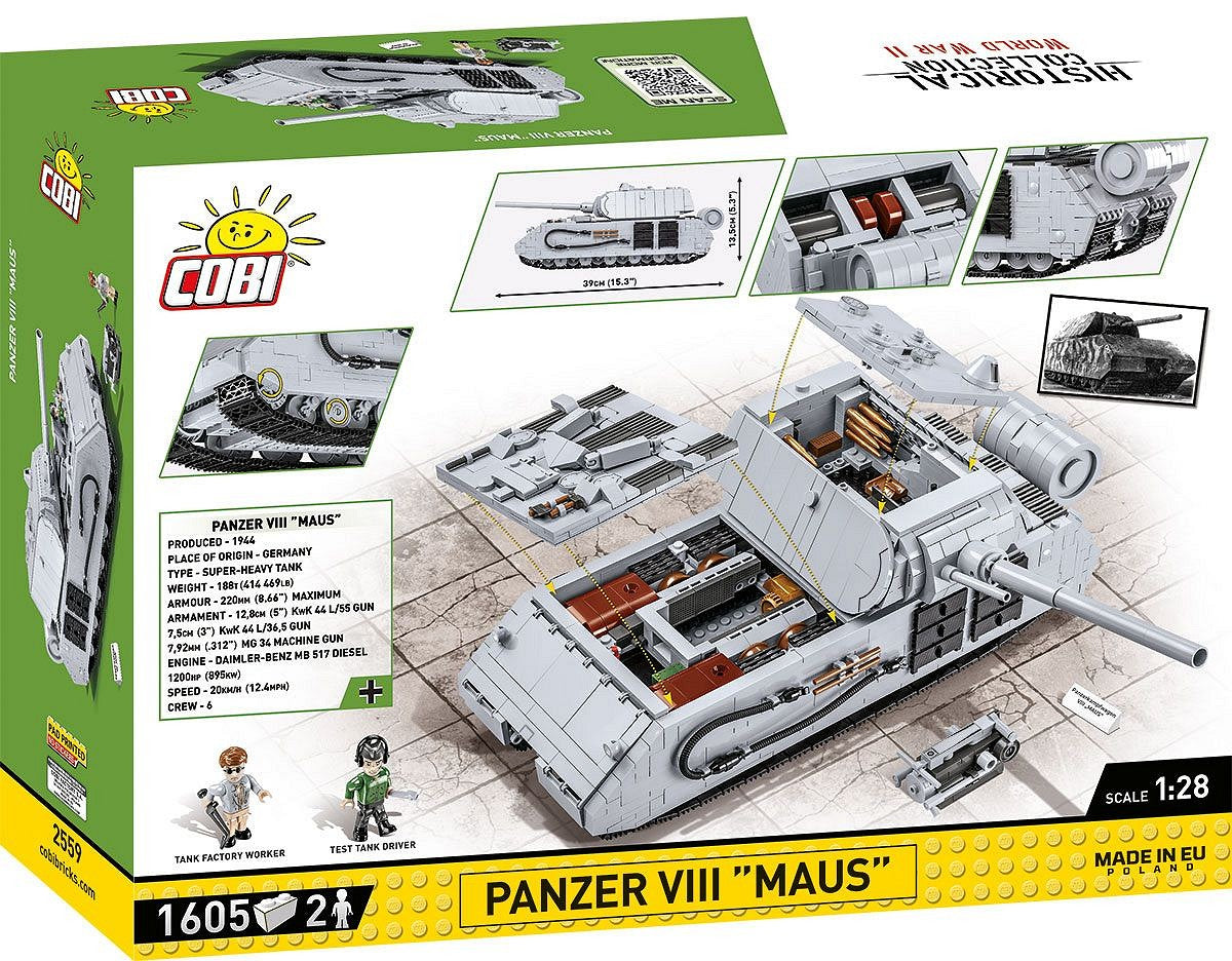 COBI® 2559 Panzer VIII Maus