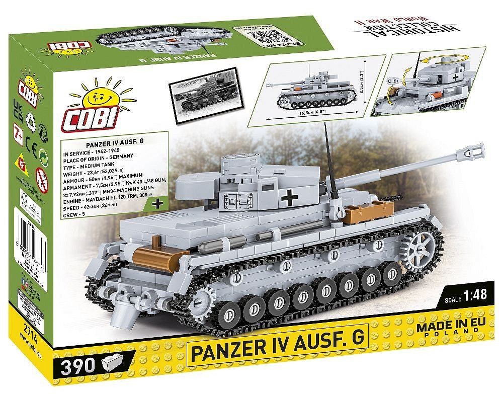 COBI® 2714 Panzer IV Ausf.G