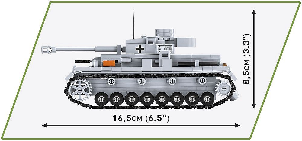 COBI® 2714 Panzer IV Ausf.G