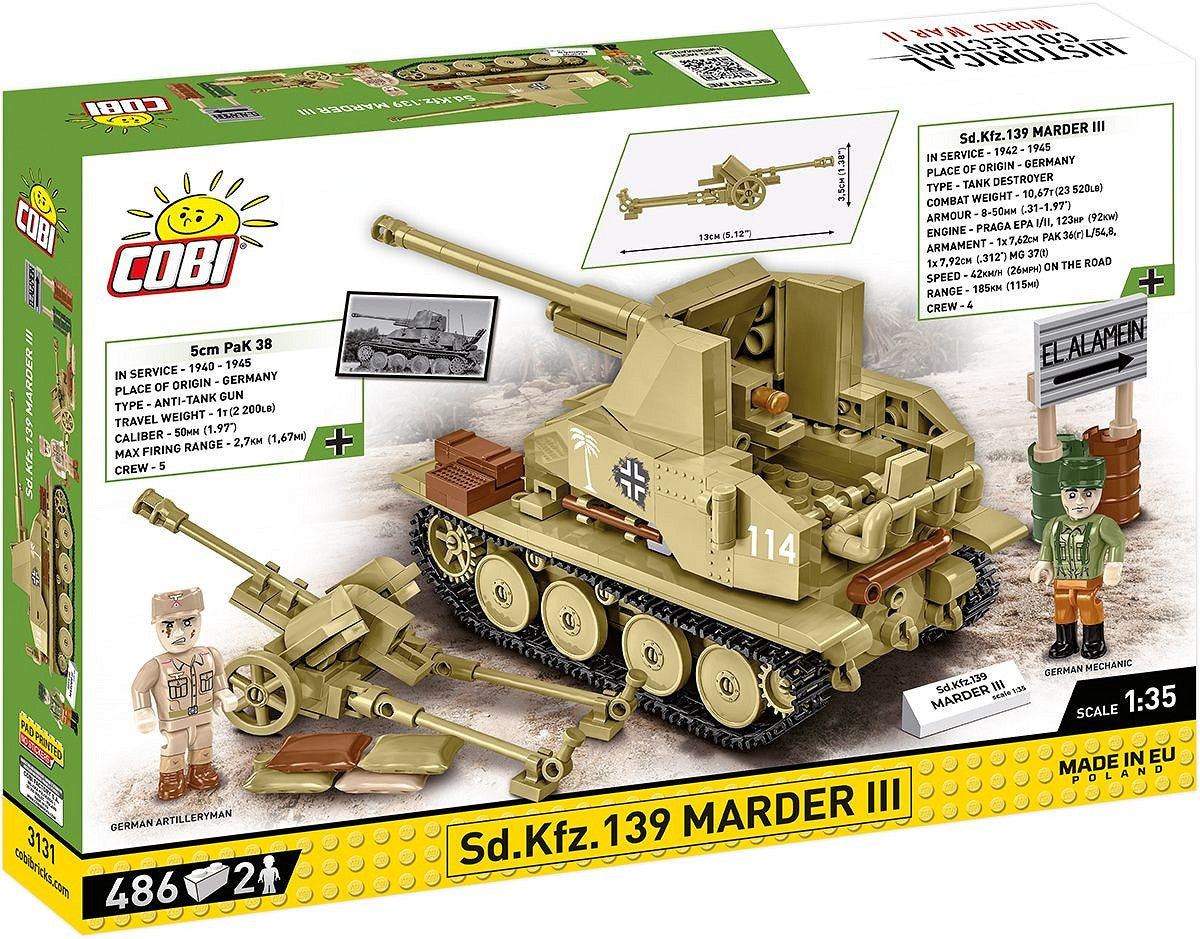 COBI® 3131 Sd.Kfz.139 Marder III