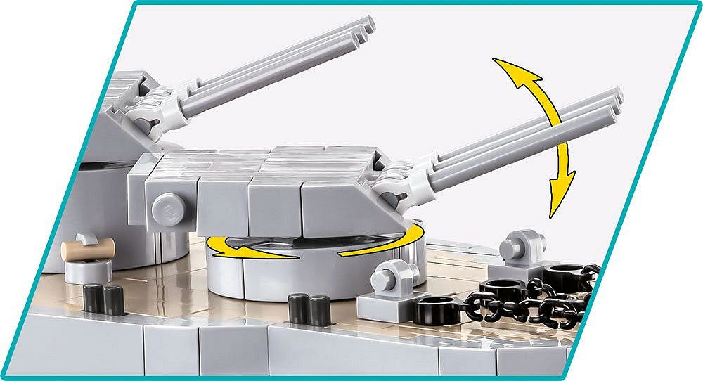 COBI® 4842 Pennsylvania - Class Battleship (2in1) - Executive Edition