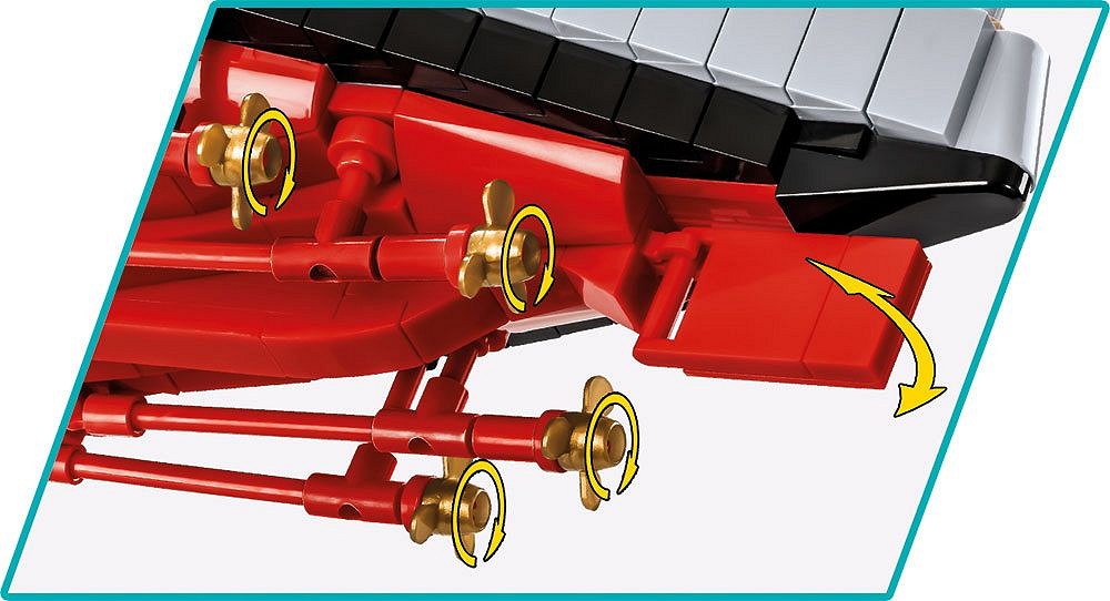 COBI® 4842 Pennsylvania - Class Battleship (2in1) - Executive Edition