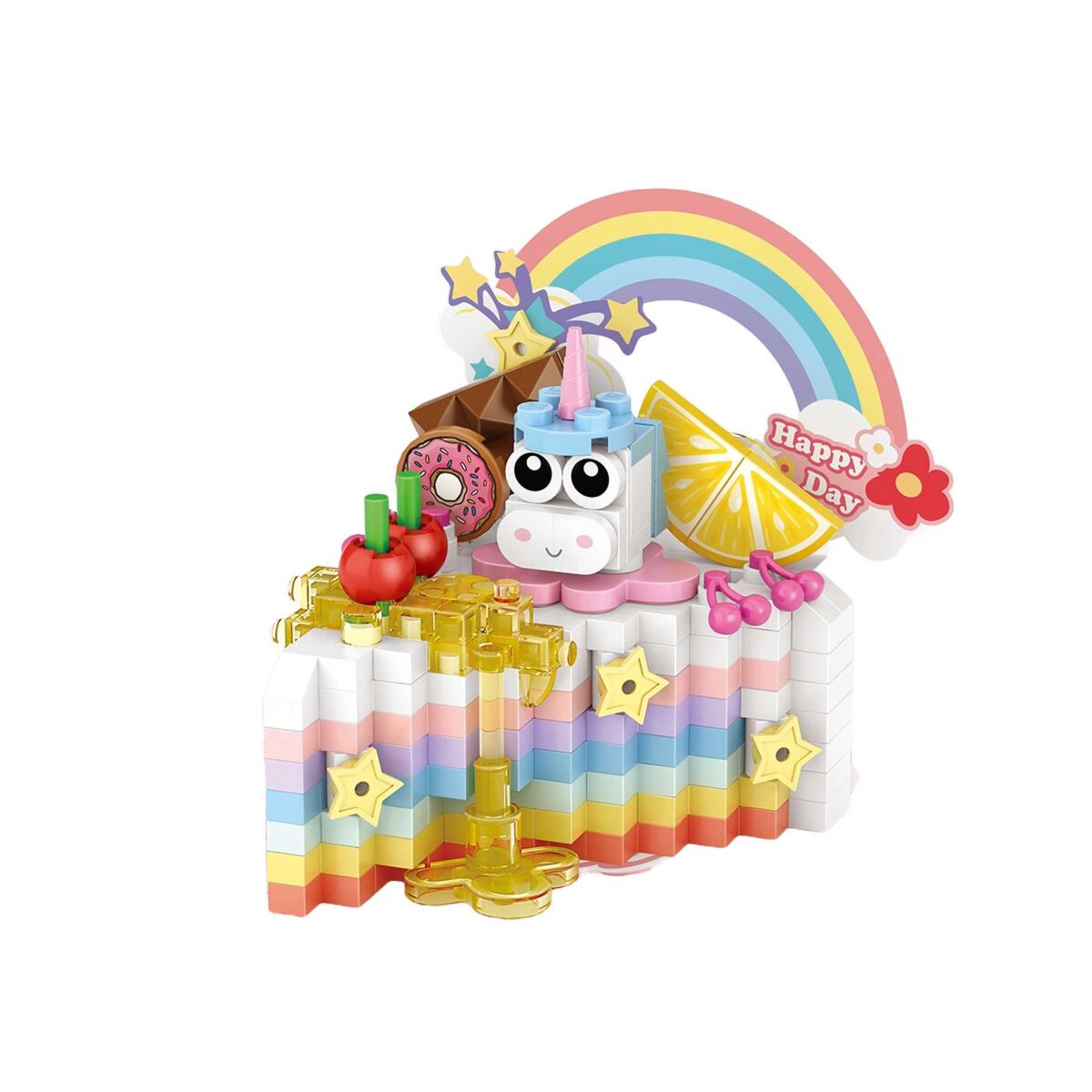 LOZ® 8808 Regenbogen Kuchen
