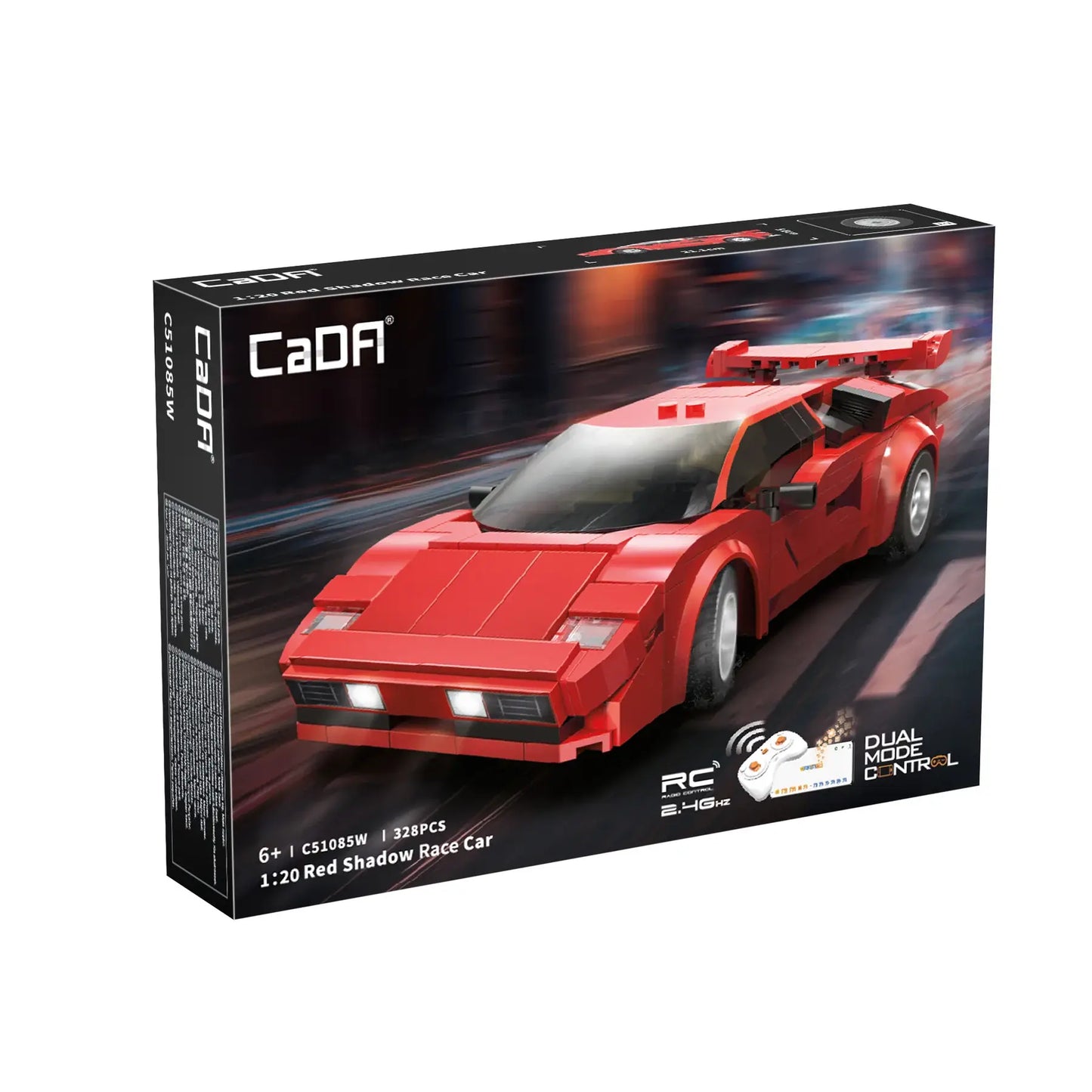CaDa C51085W Roter Mini Roadster