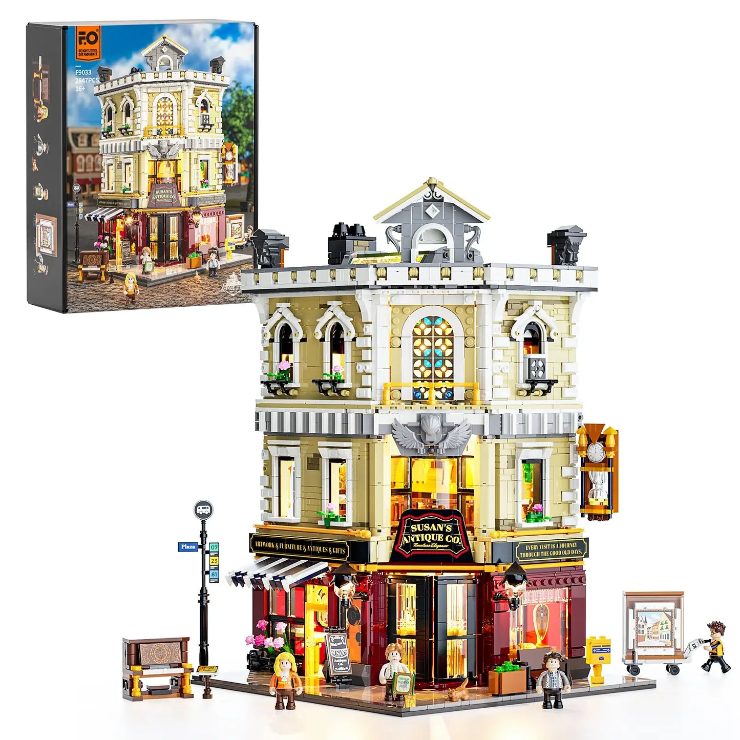 Funwhole® FO9033 Antiquitätengeschäft