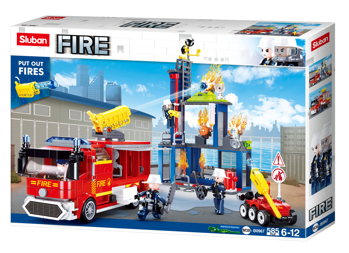 Sluban M38-B0967 Feuerwehr Trainingszentrum