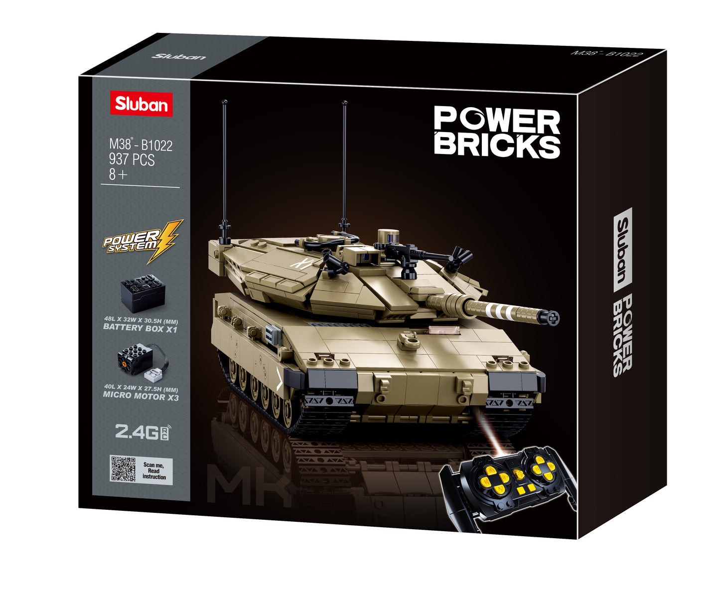 Sluban M38-B1022 MK4 RC Panzer