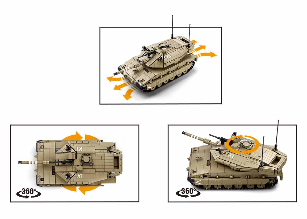 Sluban M38-B1022 MK4 RC Panzer