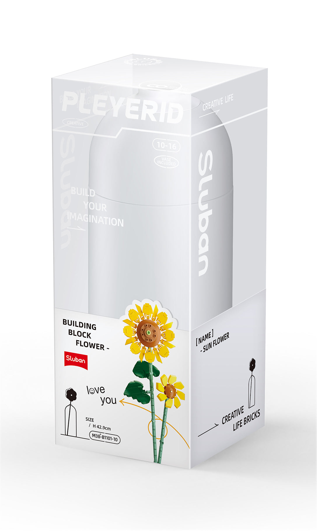 Sluban M38-B1101-10 Sonnenblume