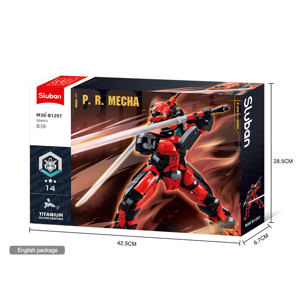 Sluban M38-B1297 P.R. Mecha 14