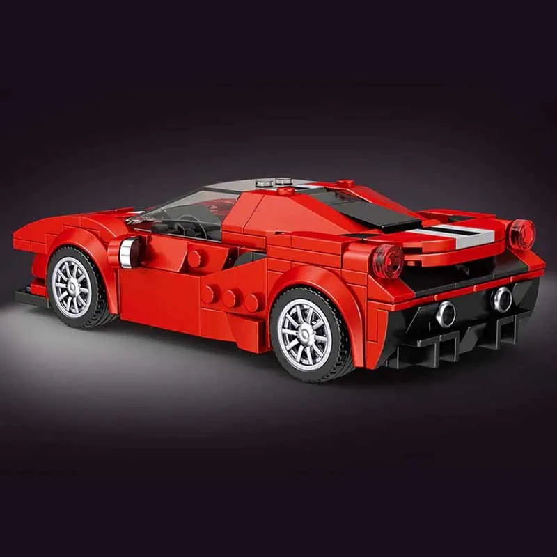 Mould King® 27006 Roter Sportwagen 488 GTB inkl. Vitrine