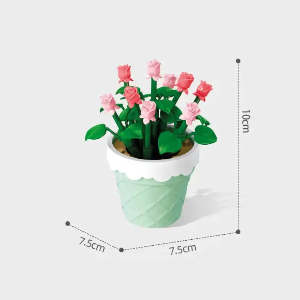 Sembo® 611060 Topfpflanze Rose