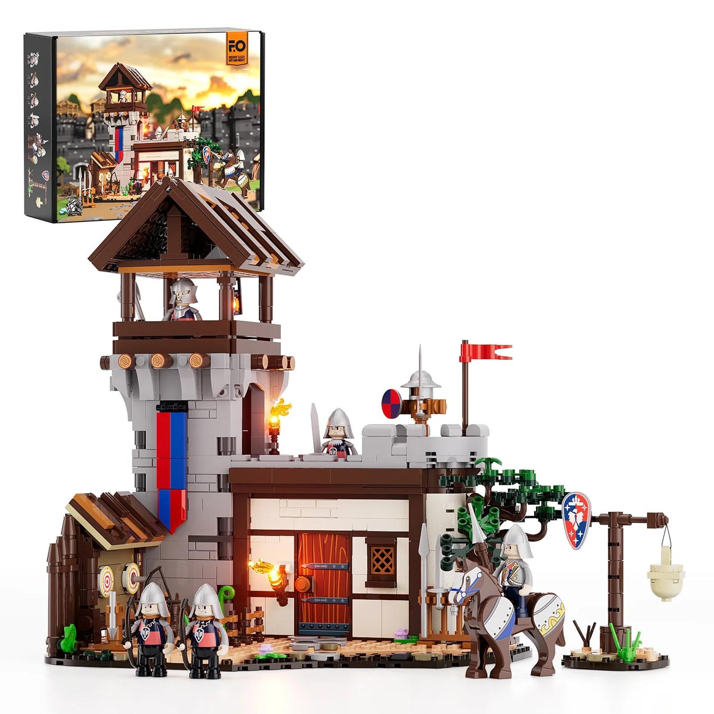 Funwhole® FO9048 Mittelalterischer Übungsplatz