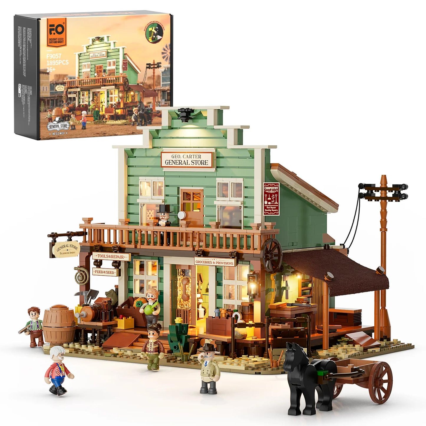 Funwhole® FO9057 Old West Gemischtwarenladen