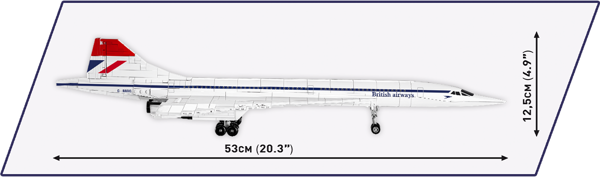 COBI® 1917 Concorde G-BBDG