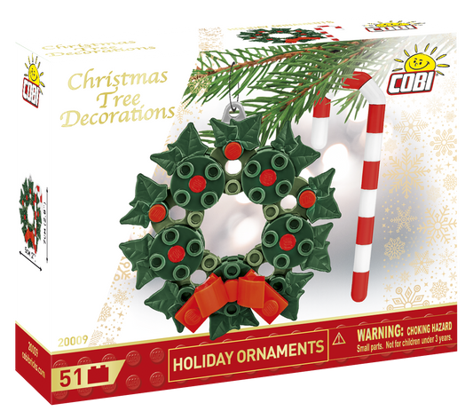 COBI® 20009 Christbaumschmuck - Feiertagsornamente