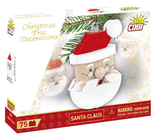 COBI® 20011 Christbaumschmuck - Weihnachtsmann