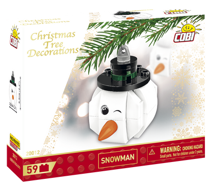 COBI® 20012 Christbaumschmuck - Schneemann