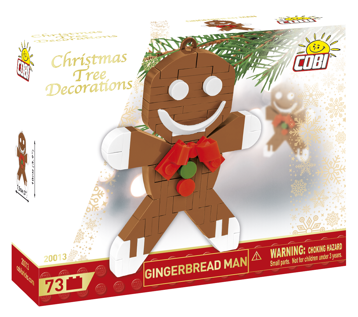 COBI® 20013 Christbaumschmuck - Lebkuchenmann