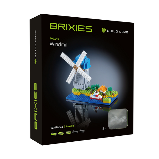 BRIXIES® 200.046 Windmühle