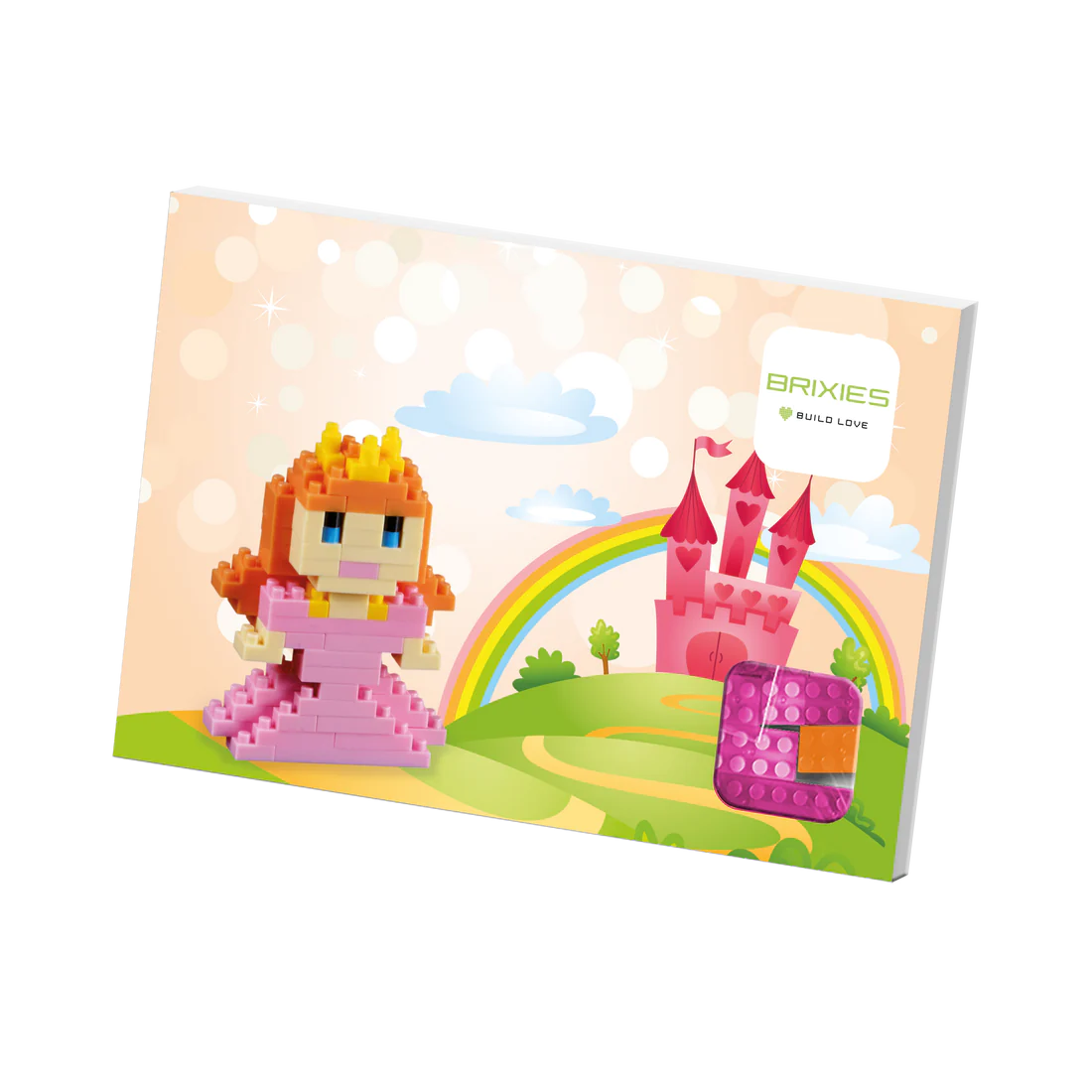 BRIXIES® Postkarte Prinzessin