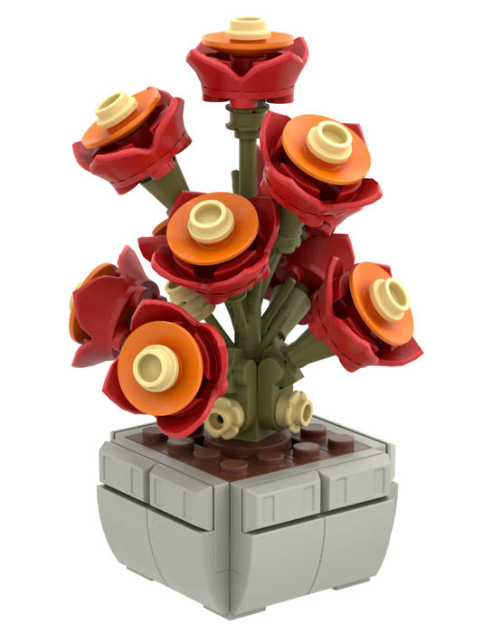 BRIXIES Plus® 222.172 Mini Blume "Sunset"