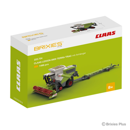 BRIXIES Plus® 222.734 CLAAS LEXION 8900 TERRA TRAC inkl. Anhänger