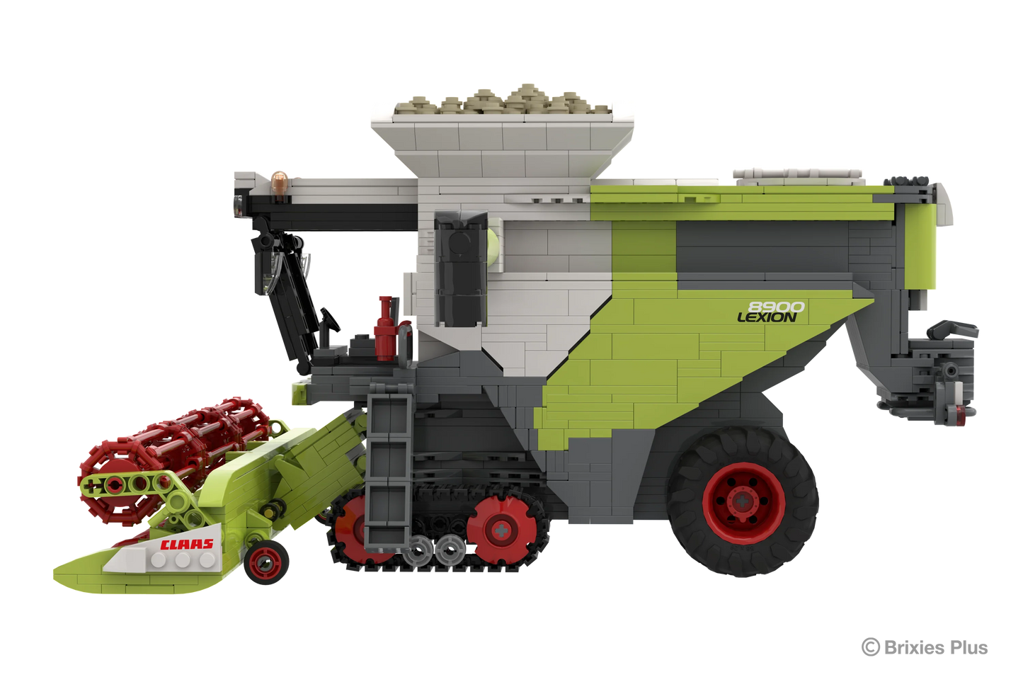 BRIXIES Plus® 222.734 CLAAS LEXION 8900 TERRA TRAC inkl. Anhänger