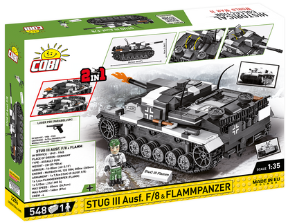 COBI® 2286 StuG III Ausf.F/8 & Flammpanzer