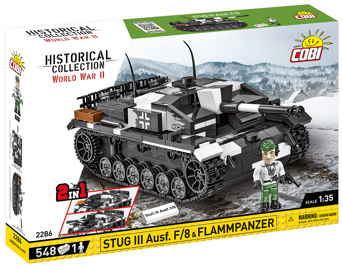 COBI® 2286 StuG III Ausf.F/8 & Flammpanzer