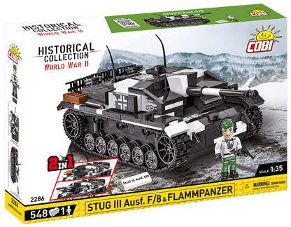 COBI® 2286 StuG III Ausf.F/8 & Flammpanzer