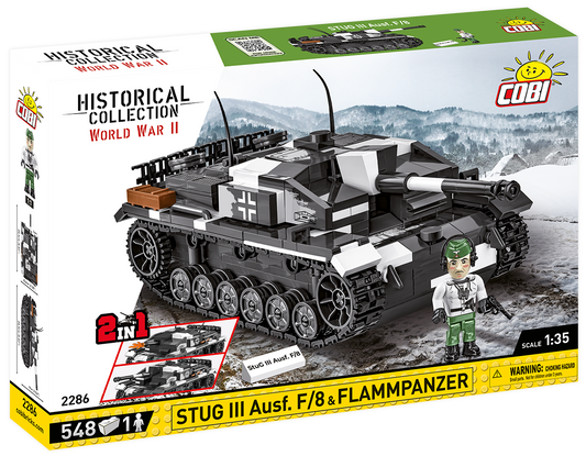 COBI® 2286 StuG III Ausf.F/8 & Flammpanzer