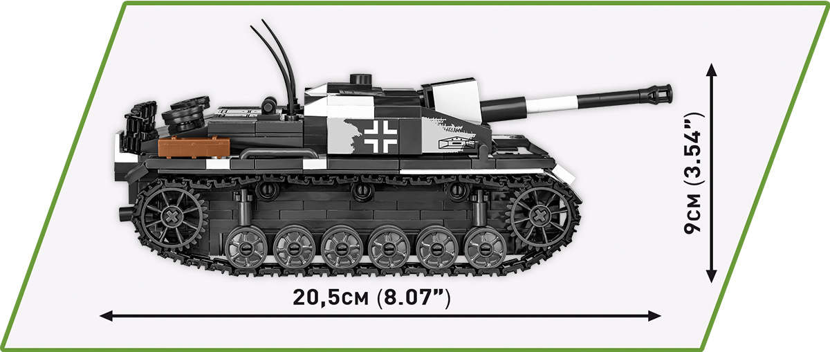 COBI® 2286 StuG III Ausf.F/8 & Flammpanzer