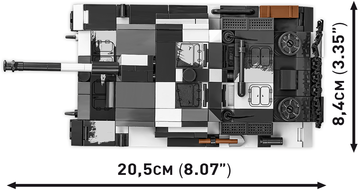 COBI® 2286 StuG III Ausf.F/8 & Flammpanzer