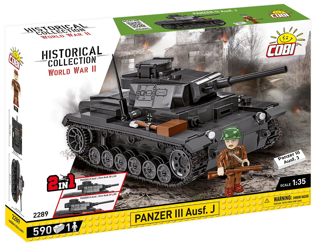 COBI® 2289 Panzer III Ausf.J