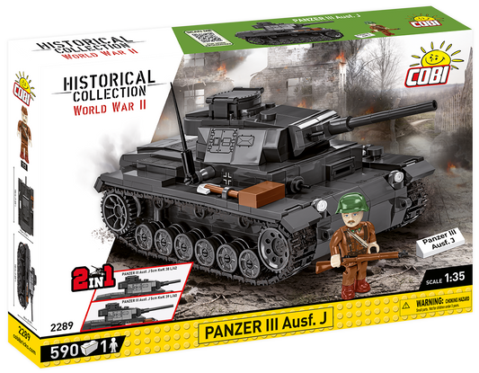 COBI® 2289 Panzer III Ausf.J