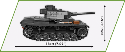 COBI® 2289 Panzer III Ausf.J