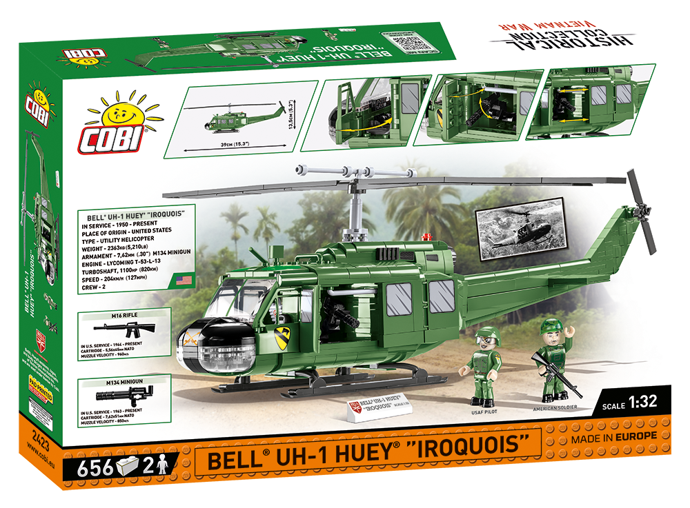 COBI® 2423 Bell UH-1 Huey Iroquois