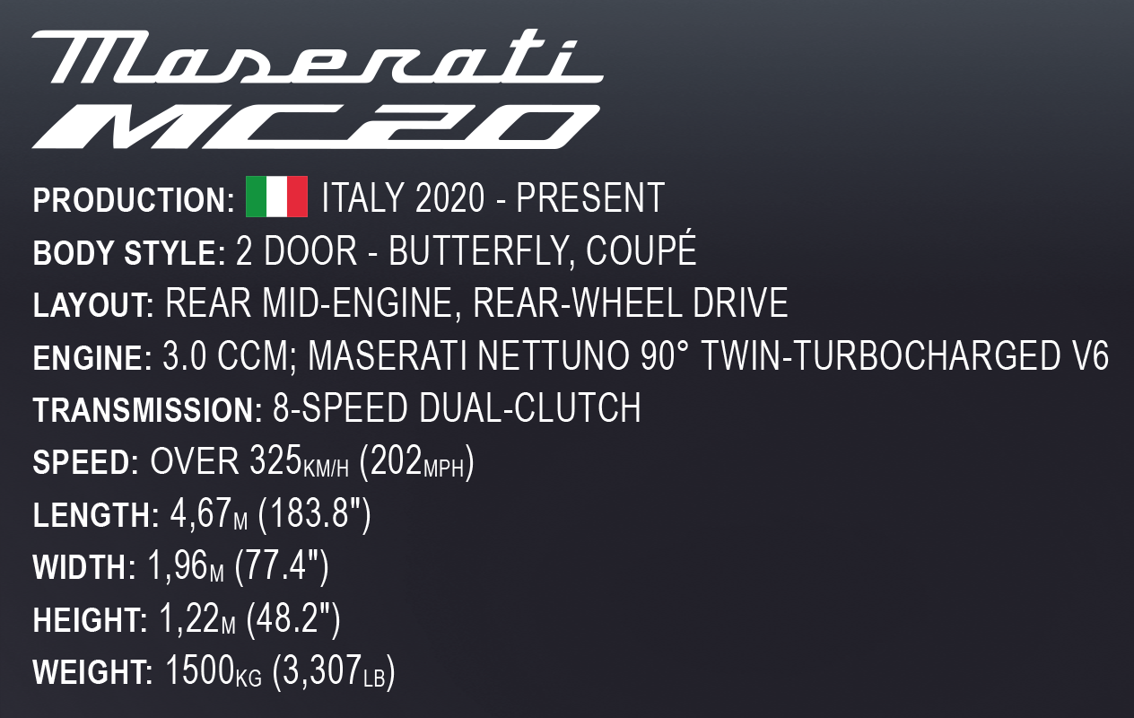 COBI® 24335 Maserati MC20