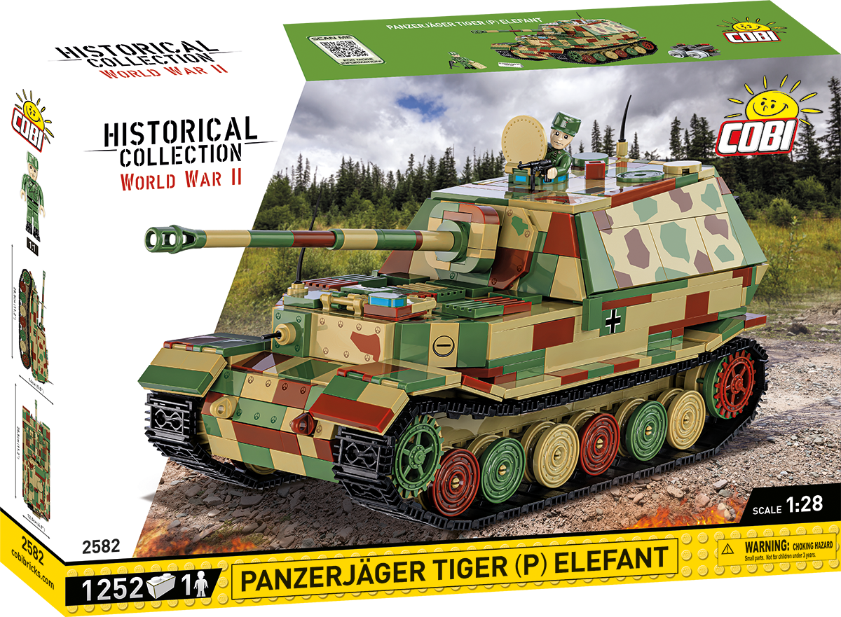 COBI® 2582 Panzerjäger Tiger (P) Elefant