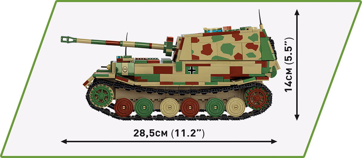 COBI® 2582 Panzerjäger Tiger (P) Elefant