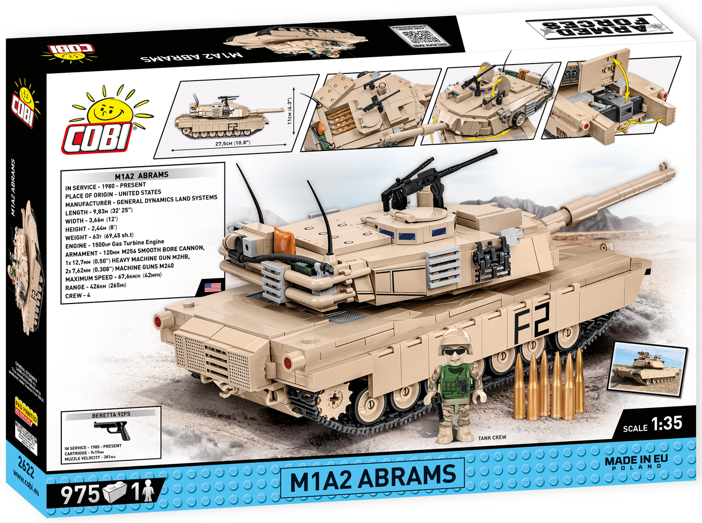 COBI® 2622 M1A2 Abrams