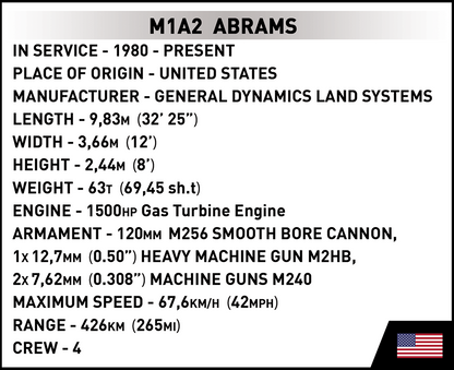 COBI® 2622 M1A2 Abrams