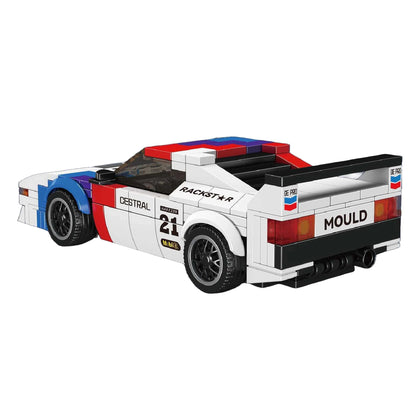 Mould King® 27062 M1 Sportwagen inkl. Vitrine